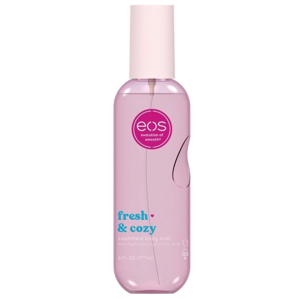 eos‎ Fresh & Cozy Cashmere Body Mist 6 oz Hydrating Fragrance Spray New